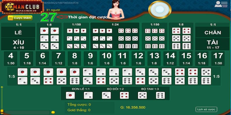 tài xỉu online Tham gia cược tài xỉu được hội viên truy cập đông đảo nhất tại Manclub